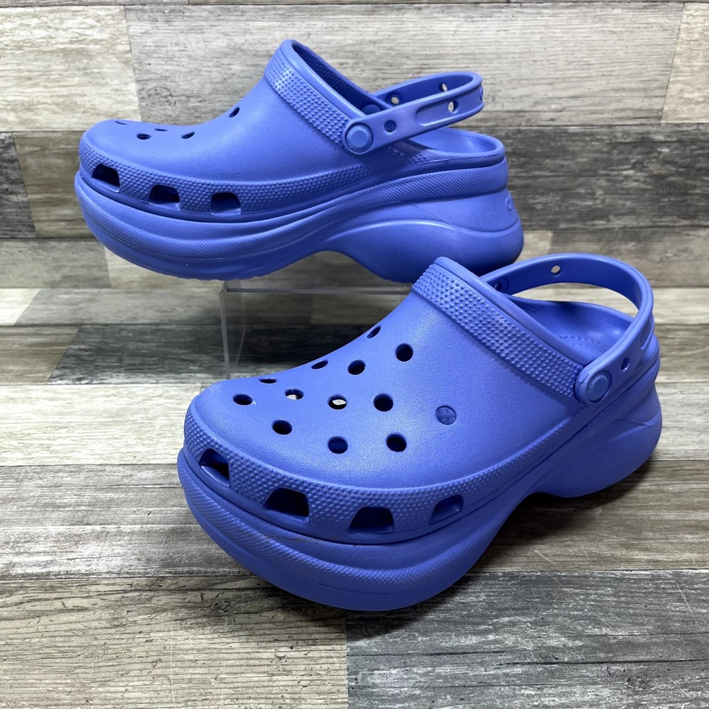 Crocs Vibrant Blue Elevated Clogs - image 2